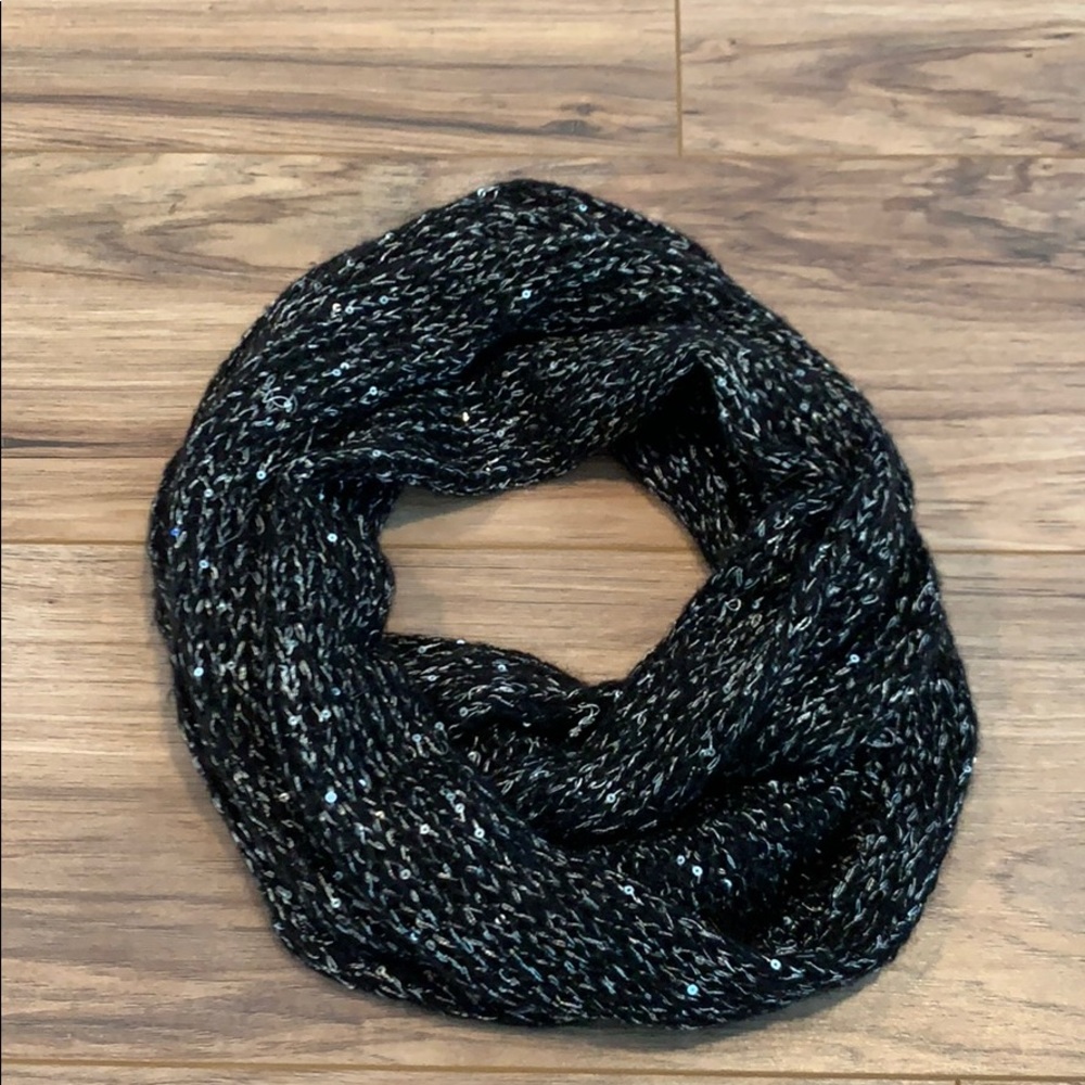 Sequin infinity scarf